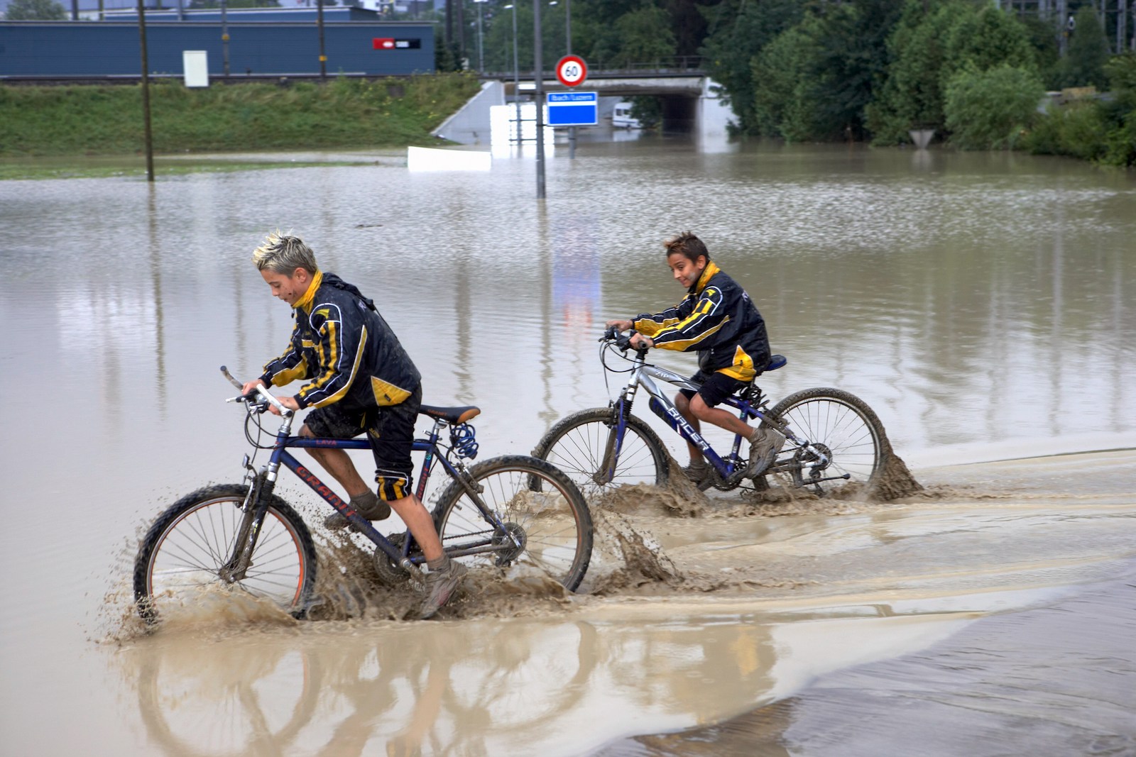 Hochwasser in Emmen